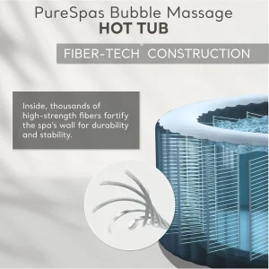 INTEX PureSpa Bubble Massage Spa Set, 4 Person, 77in x 28in - 28425EH