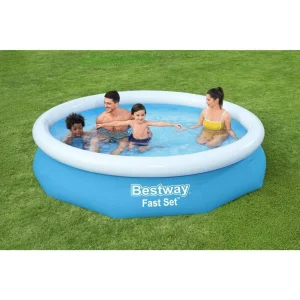 Bestway Fast Set Round Inflatable Pool Set 10 ft x 26 in