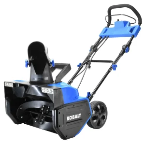 Kobalt 21-in Corded Electric Single-Stage Snow Blower With Rubber Auger - A081002