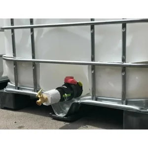 Schutz 330 Gallon Food Grade IBC Drinking Water And Rainwater Harvesting Container