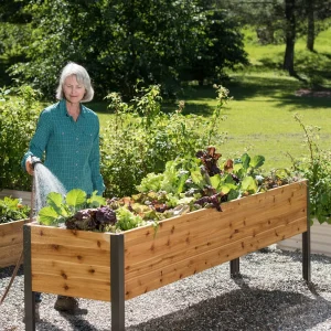 Self-Watering Elevated Planter Box 96" L x 24" W x 29" H