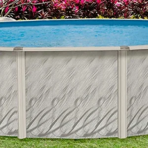 Lake Effect Pools Above-Ground Swimming Pool, 12' Round, 52 in Wall - Meadows