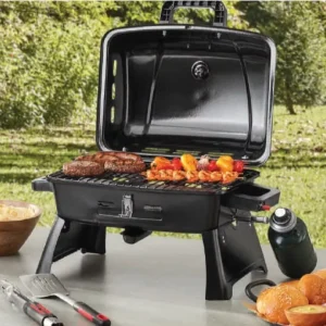 Ozark Trail Portable 1 Burner Propane Grill With Interchangeable Griddle Plate