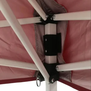 Ozark Trail Instant Canopy Outdoor Shade Shelter, Brilliant Red, 4 ft. x 6 ft. x 85 in.