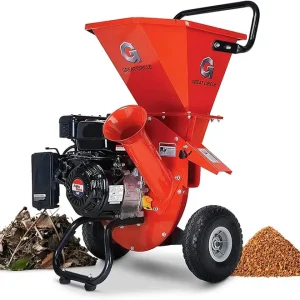 Gas-Powered 7HP Wood Chipper Shredder Mulcher