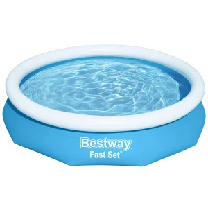 Bestway Fast Set Round Inflatable Pool Set 10 ft x 26 in