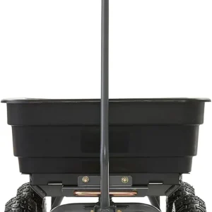 Gorilla Carts Utility Dump Wagon 6 Cubic Feet 1200 lb Capacity Black - GOR6PS