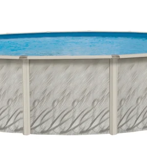 Lake Effect Pools Above-Ground Swimming Pool, 12' Round, 52 in Wall - Meadows