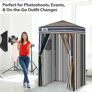 EAGLE PEAK Ultra Compact 4 ft x 4 ft Pop-Up Changing Room Canopy - Flex