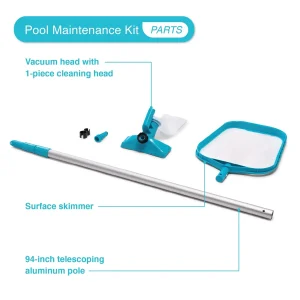 Intex Metal Frame Above Ground Swimming Pool With Filter And Cover, 12 Ft x 30 Inches - 28211EH