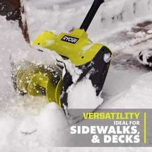 Ryobi ONE+ 18V 10 in. Single-Stage Cordless Electric Snow Shovel