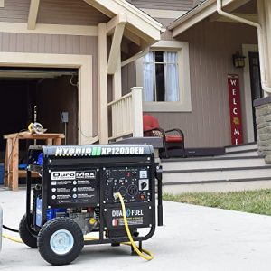 DuroMax Dual Fuel Generator 12,000W Gas/Propane, 457cc 4-Stroke - XP12000EH