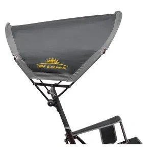 GCI Outdoor SunShade Rocker Chair With SPF SunShade And Phone Pocket - 38.8in x 35.6in x 26.2in