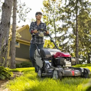 Honda HRX217VYA Self-Propelled Lawn Mower 21-Inch VersaMow 4-In-1 - HRX217K5VYA