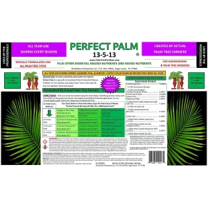 Perfect Palm Palm Tree Fertilizer Bulk Refill Bag, 40 lb