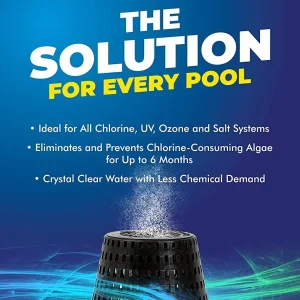 Black Swimming Pool Algaecides, 4 Pack, 20,000-30,000 Gallon - 101067