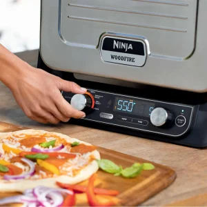 Ninja Woodfire 8-in-1 Outdoor Pizza Oven - Stainless