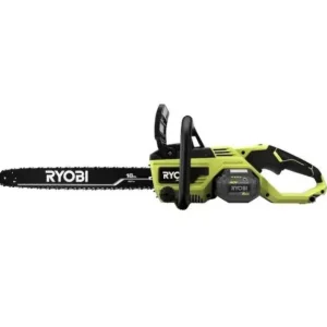 RYOBI 40V 18-Inch Cordless Chainsaw Kit With Battery And Charger - Green