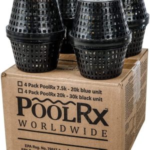 Black Swimming Pool Algaecides, 4 Pack, 20,000-30,000 Gallon - 101067