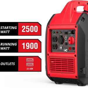 PowerSmart 2500-Watt Portable Inverter Generator
