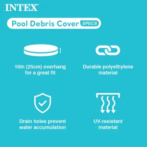 Intex Prism Frame Above Ground Swimming Pool 14ft x 42in With Pump - 26719EH
