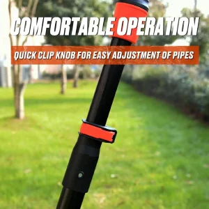 SENIX Cordless Pole Hedge Trimmer, 20 Volt Max, 18-Inch Cutting, 21-Inch Blade - HTPX2-M