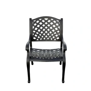 Darlee Nassau 11-Piece Cast Aluminum Outdoor Dining Set With 8 Chairs, 2 Swivel Rocker Chairs And Extendable Table - Antique Bronze