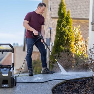 Karcher Electric Pressure Washer, 1700 PSI, 1.2 Max. GPM, 3 Spray Nozzles - K1700
