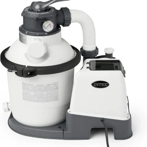 Intex Krystal Clear 16 Inch 3,000 GPH Above-Ground Pool Sand Filter Pump - 26651EG