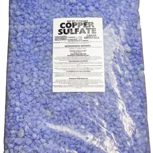 Earthworks Health Copper Sulfate Fine Crystals 25 lb Bag