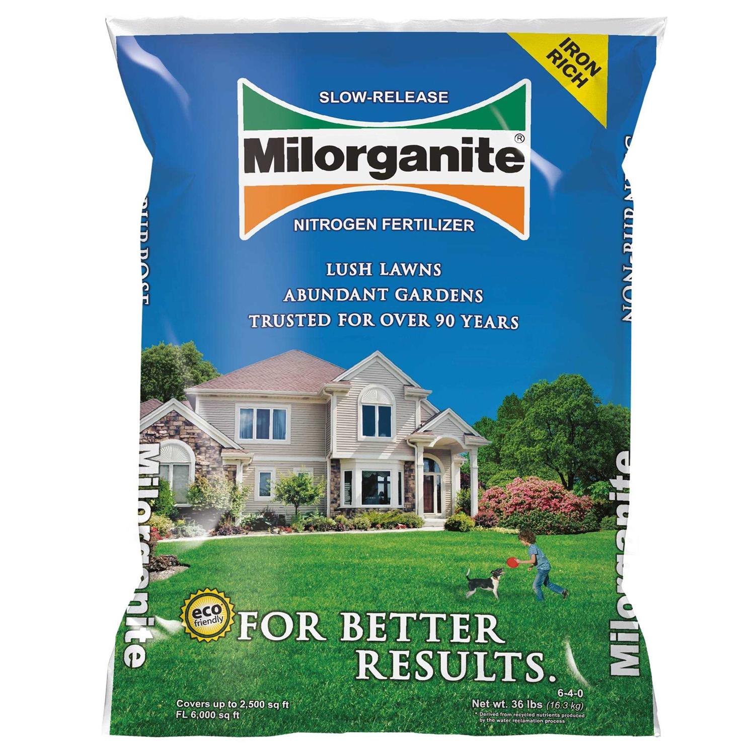 Milorganite Nitrogen Fertilizer 6-4-0