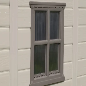 Keter Resin Outdoor Storage Shed, Taupe, 8 x 11 Foot - Factor