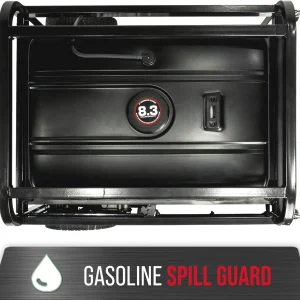DuroStar Dual Fuel Portable Generator, 13,000-Watt, 500cc - DS13000MX
