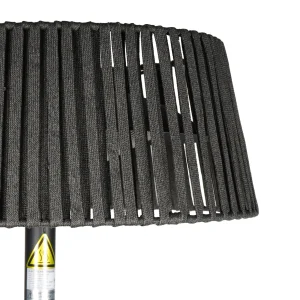 Better Homes & Gardens Electric Outdoor Patio Heater - Black Floor Lamp