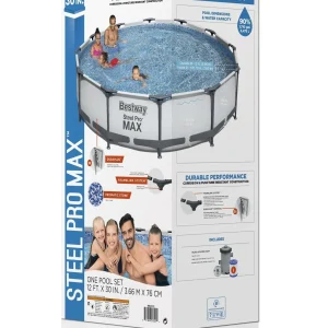Bestway Steel Pro MAX Above Ground Pool Set, 10' x 30 in