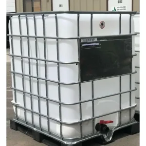 Schutz 330-Gallon Food-Grade IBC Tank - NSF-Certified For Drinking Water And Rainwater Harvesting