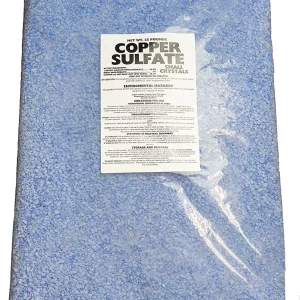 Earthworks Health Copper Sulfate Fine Crystals 25 lb Bag