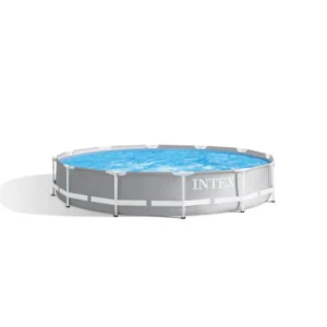 Intex Prism Frame Above Ground Swimming Pool 14ft x 42in With Pump - 26719EH