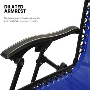 MoNiBloom Zero Gravity Reclining Chairs Set Of 2 With Canopy Shade And Headrest, Black - 330 lbs