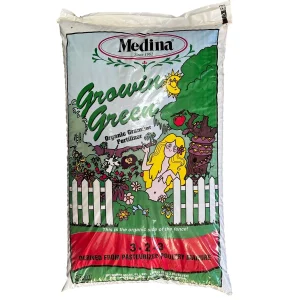 Medina Growin Green Organic Fertilizer 40 lb