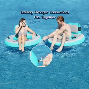 Inflatable Floating Ring Hammock And River Tube - 6-Circle, 8-Circle, 10-Circle Or 3-6-Circle