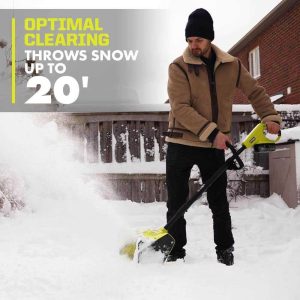 Ryobi ONE+ 18V 10 in. Single-Stage Cordless Electric Snow Shovel