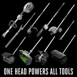 EGO Power+ Multi-Head Snow Shovel Kit With 56V 4.0Ah ARC Lithium Battery - MSS1203
