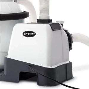 Intex Krystal Clear 16 Inch 3,000 GPH Above-Ground Pool Sand Filter Pump - 26651EG