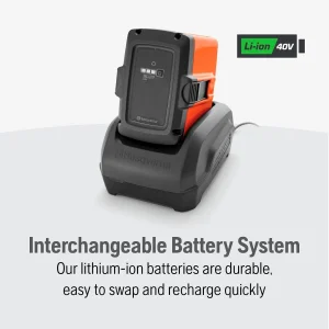 Husqvarna Cordless Leaf Blower 136 MPH 650 CFM 40V 4 Ah Battery And Charger Included - 230iB 970480204