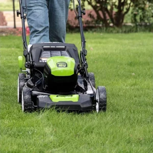 80V Cordless 21-Inch Self-Propelled Brushless Lawn Mower