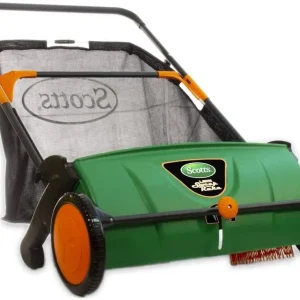 Scotts Push Lawn Sweeper, 26-Inch Sweeping Width, 3.6 Bushel Collection Bag - LSW70026S
