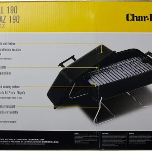 Char-Broil Portable 1-Burner Stainless Steel Propane Gas Grill - 465133010