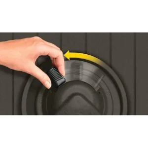 Suncast Water-Powered Auto Rewind Yard Hose Reel, Java, 125-Foot 5/8-Inch Capacity - 2 Pack