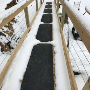 HeatTrak Heated Outdoor Snow Melting Mat - 20 x 60 in